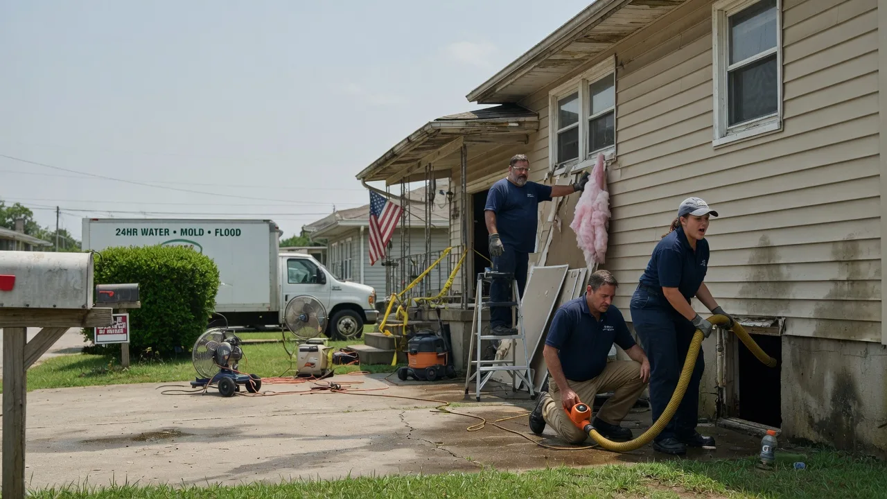 Water Damage Repair in Marks, MS near me